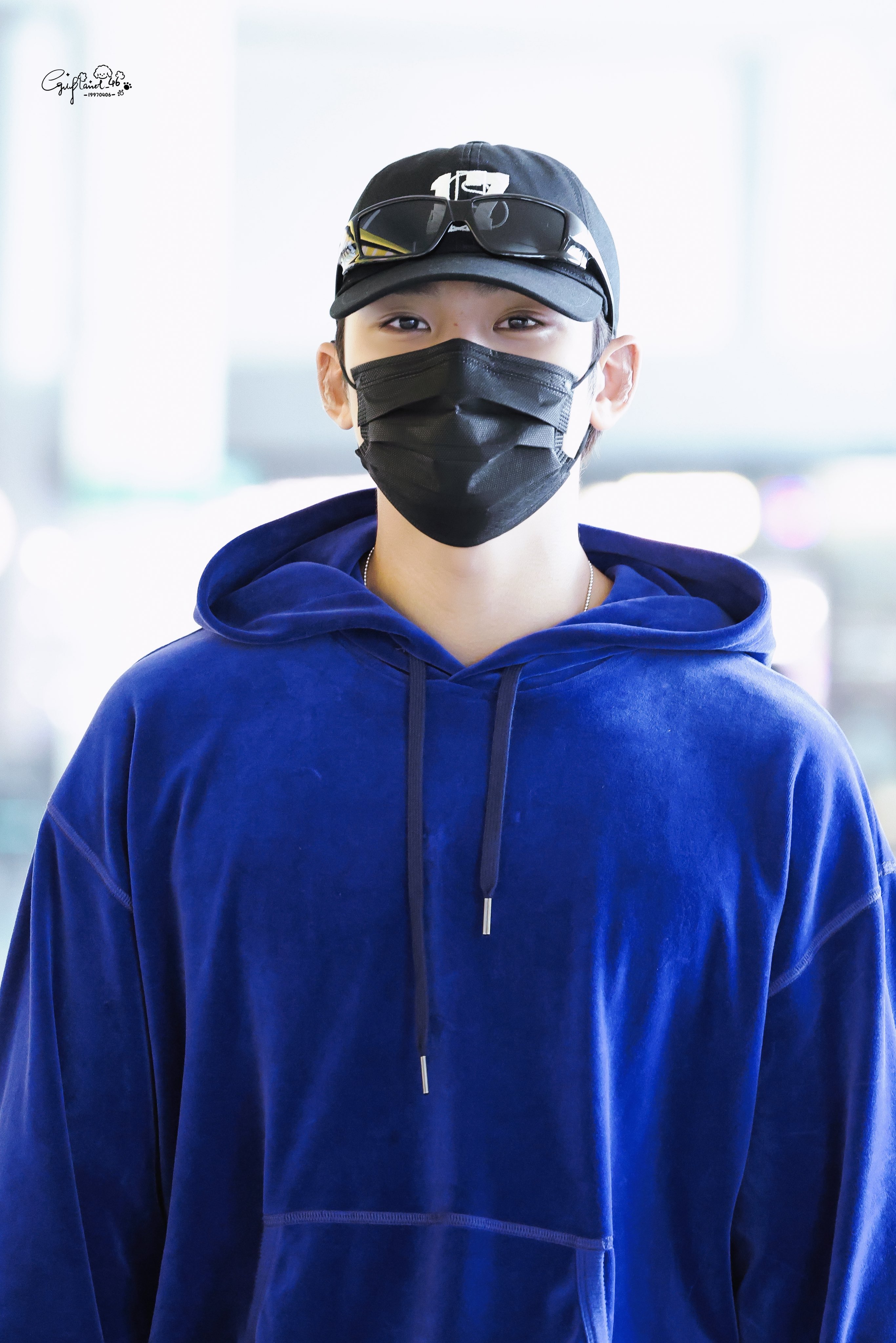 ミンギュ　winter Mingyu wore Martine Rose Sweatshirt in LA3C Festival Photo
