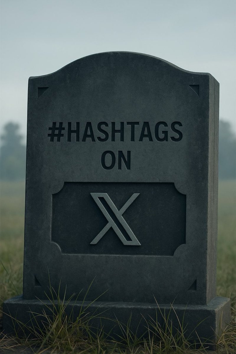 cb_doge's tweet image. Hashtags are dead. Stop using them.