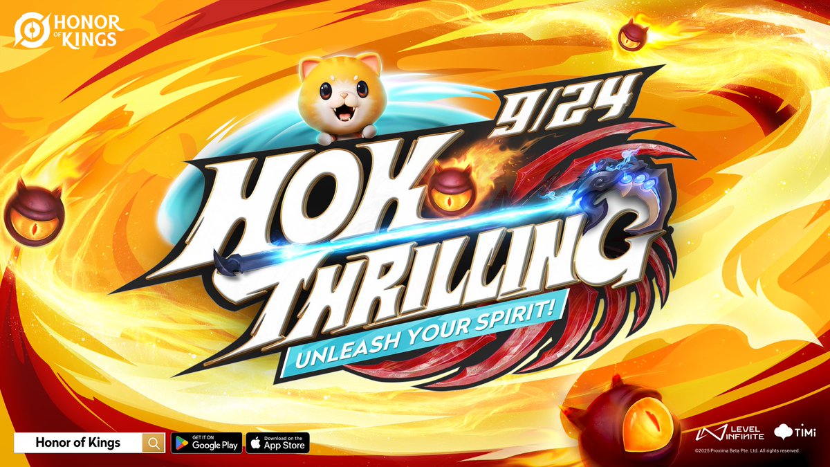 🚀 HOK Thrilling Version Countdown START! 
🔍️ What secrets did you spot in the image? 
💥The new version and new season will drop on September 24 — get ready! 

Download Honor of Kings now！
👉honorofkings.live/download

#HonorofKings #HOK #HOKThrilling