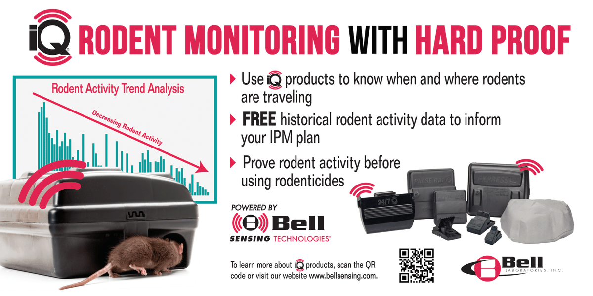 🐀 Stop guessing, start proving. With iQ™ Rodent Monitoring, you’ll know when and where rodents are traveling, plus gain FREE historical activity data to back up your IPM strategy.
🔗 Learn more today at spklr.io/6018BHWvQ.
