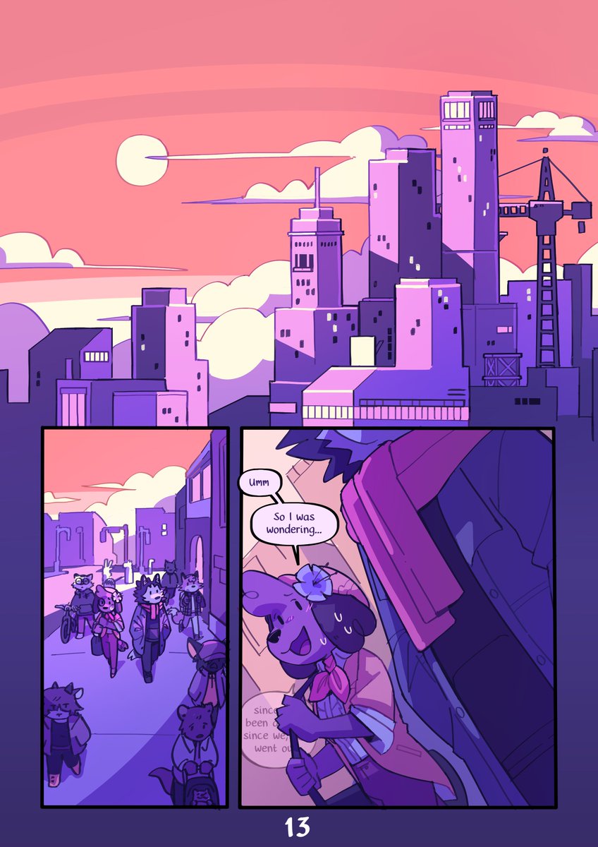 doginacafe's tweet image. Puppy Love - Pages 13-15