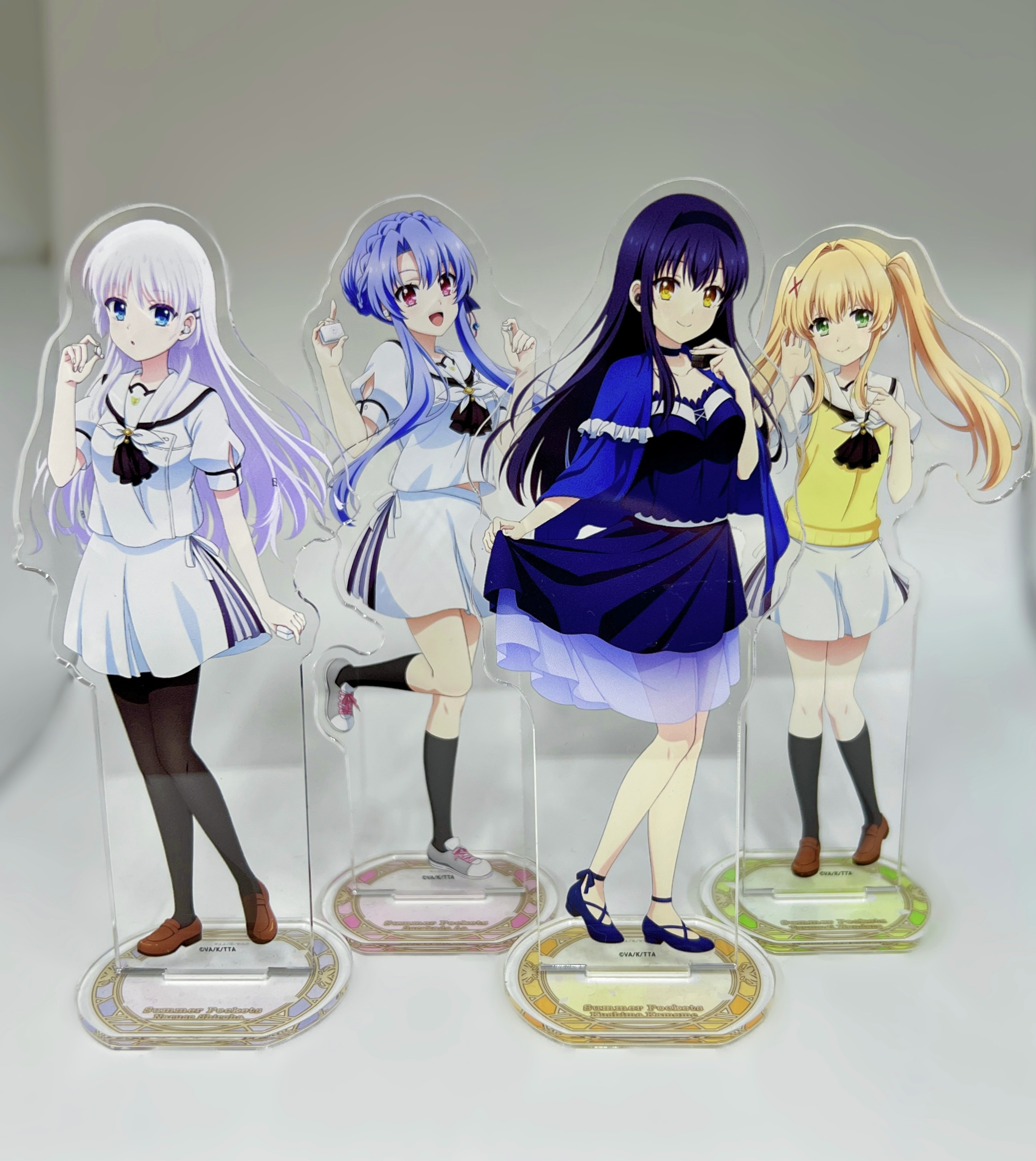 アクリルスタンド 4種 Summer Pockets カラオケの鉄人 アクリルスタンド 4種 Summer Pockets カラオケの鉄人 グッズ