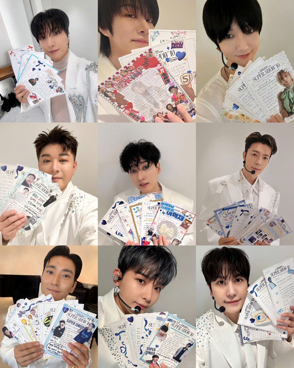 SUPER JUNIOR 20th Anniversary TOUR ＜SUPER SHOW 10＞ in SEOUL FANLETTER FEEDBACK

weibo.com/1291495213/520…

#슈퍼주니어 #SUPERJUNIOR 
#SUPERSHOW #SUPERSHOW10
#20th_Anniversary_TOUR