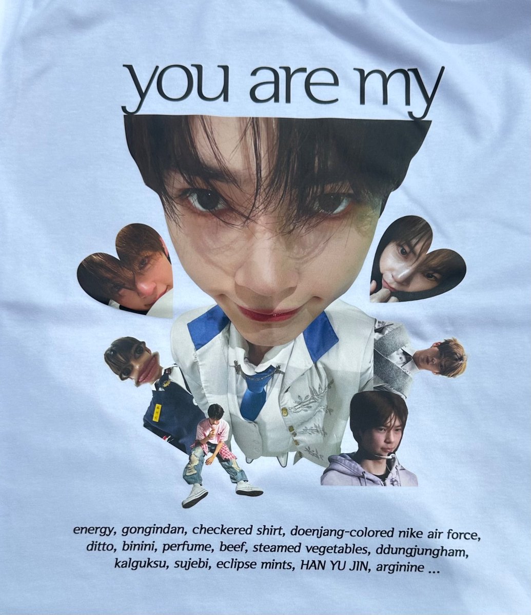 hanbin designed these shirts oh my god he’s so cute 😭