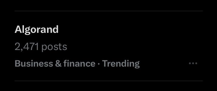 monk_algo's tweet image. We are trending.
#algofam