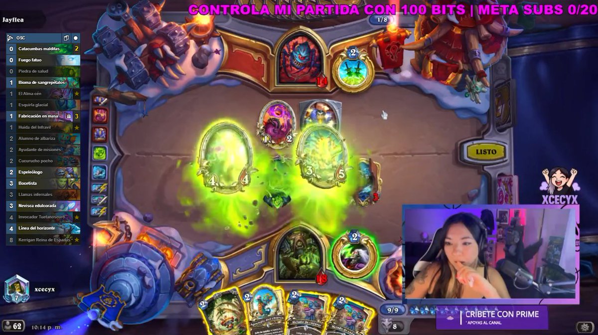 Ranked hasta leyenda o no dormimos 🐸🐸
(spoiler: no duerme)

¿No tienes sueño? pásate al stream:
twitch.tv/xcecyx