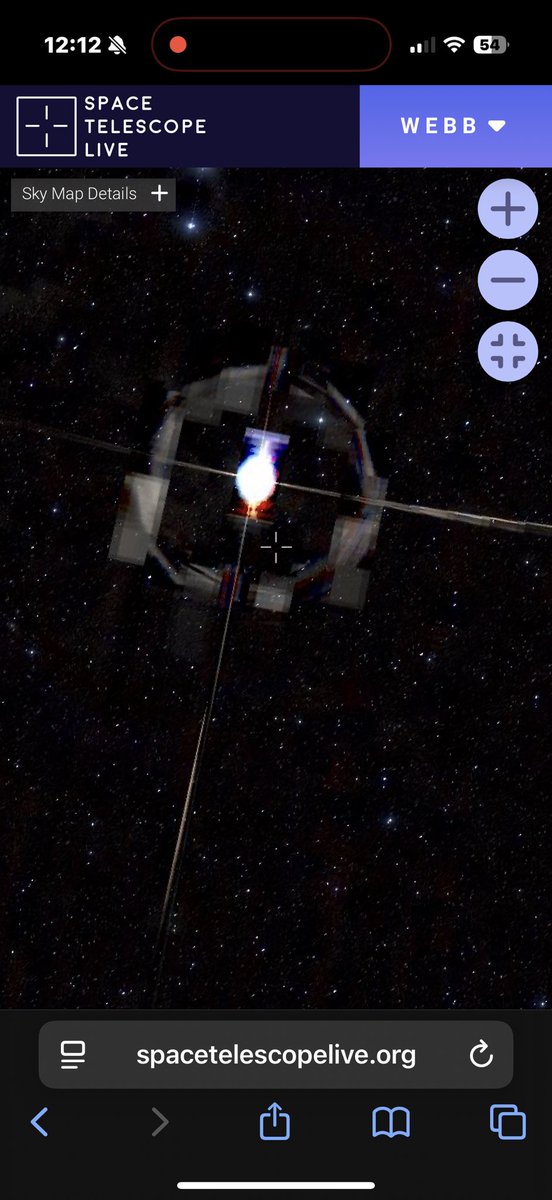 Imperfictdreams's tweet image. Dude what the hell !!! Is anybody else seeing this on spacetelescopelive.org/webb?obsId=01K…