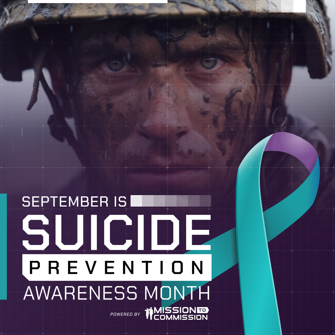 It’s about more than awareness—it’s about connection. Check in. Remind veterans they’re not alone.

Need help navigating resources? Reach out: info@missiontocommission.org

#SuicidePrevention #VeteransAreNotAlone #MilitaryMentalHealth
