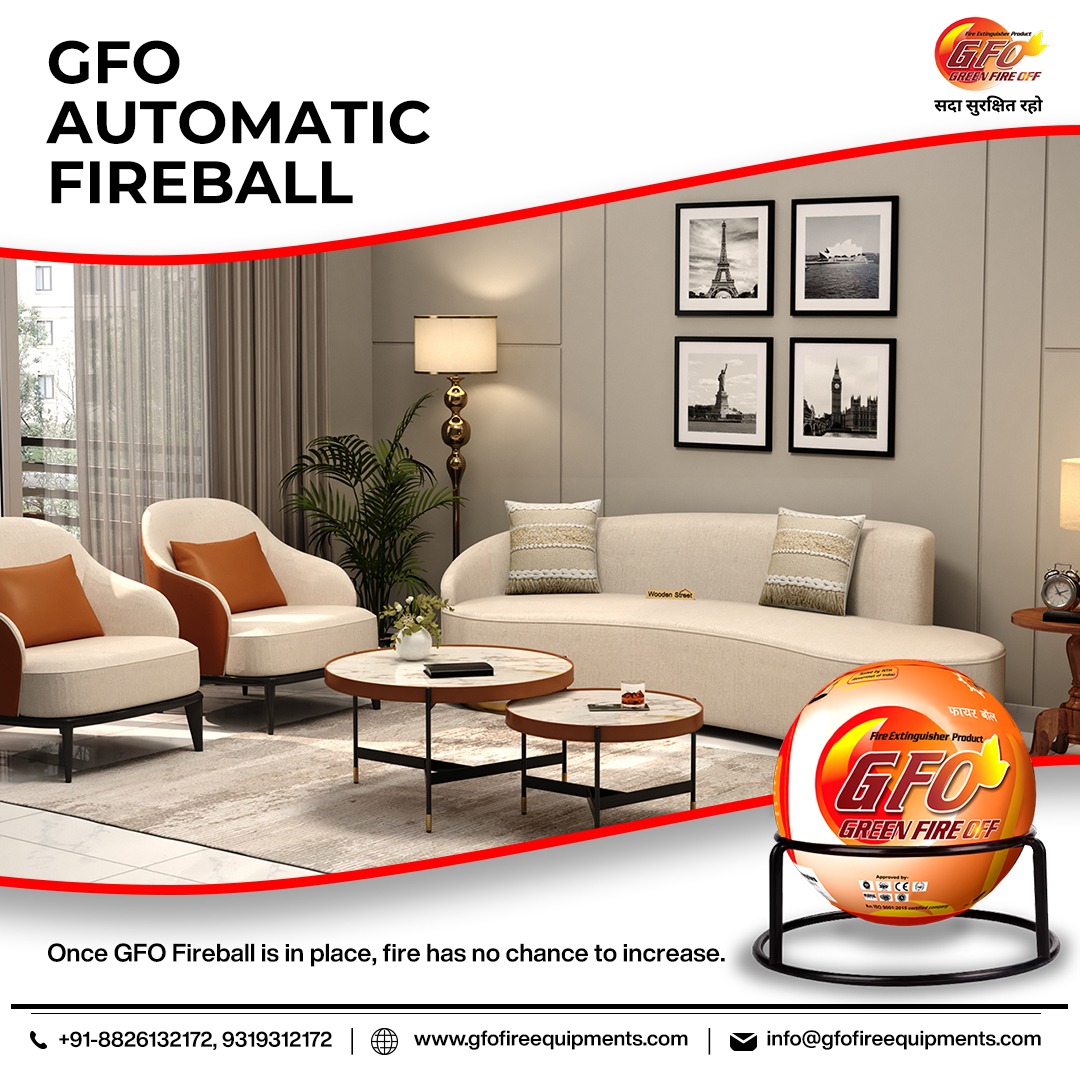Gfofireball's tweet image. 🔥 Fire won’t wait—why should your safety?
The GFO Automatic Fireball activates instantly on fire contact, protecting your space 24/7. 🛡️✨
🌐 gfofireequipments.com
#GFOFireball #AutomaticFireball #FireSafety #StaySafe