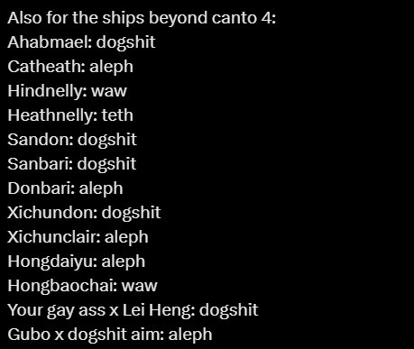 playmaxxing's tweet photo. just found a ship tierlist so homophobic i laughed out loud https://t.co/G8nrsQ5kdH