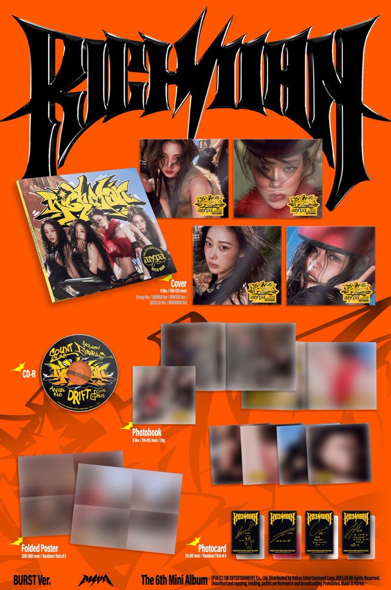 #rt
에스파 컴백 기념 리치맨 앨범 세트
추첨 네분에게 보내드립니다 ♡

💨 한국 주소지 한정

프로필 링크에 걸려있는
링크 맘찍시 당첨 확률 ⬆️ (rt)