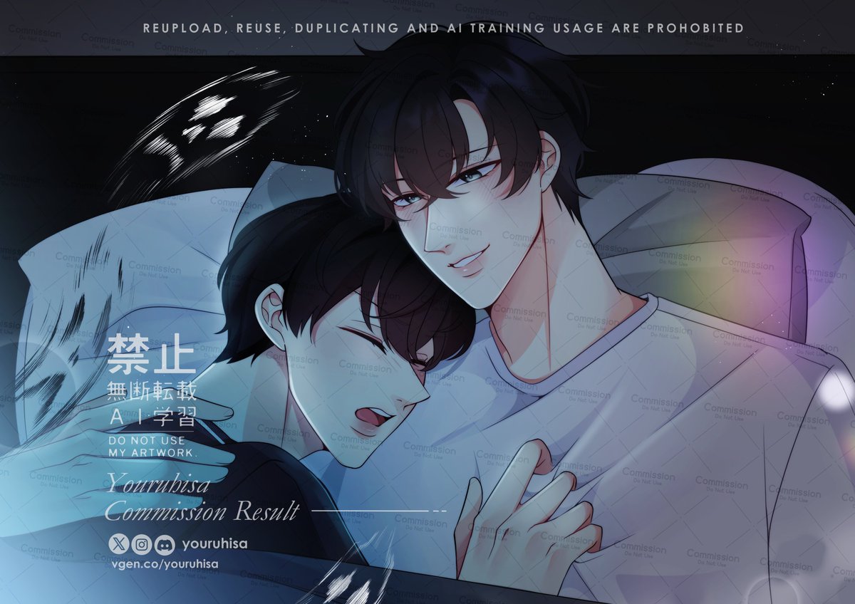 —#byyoru supposed to be simple colored commission but the lighting may change it a little *garuk kepala*