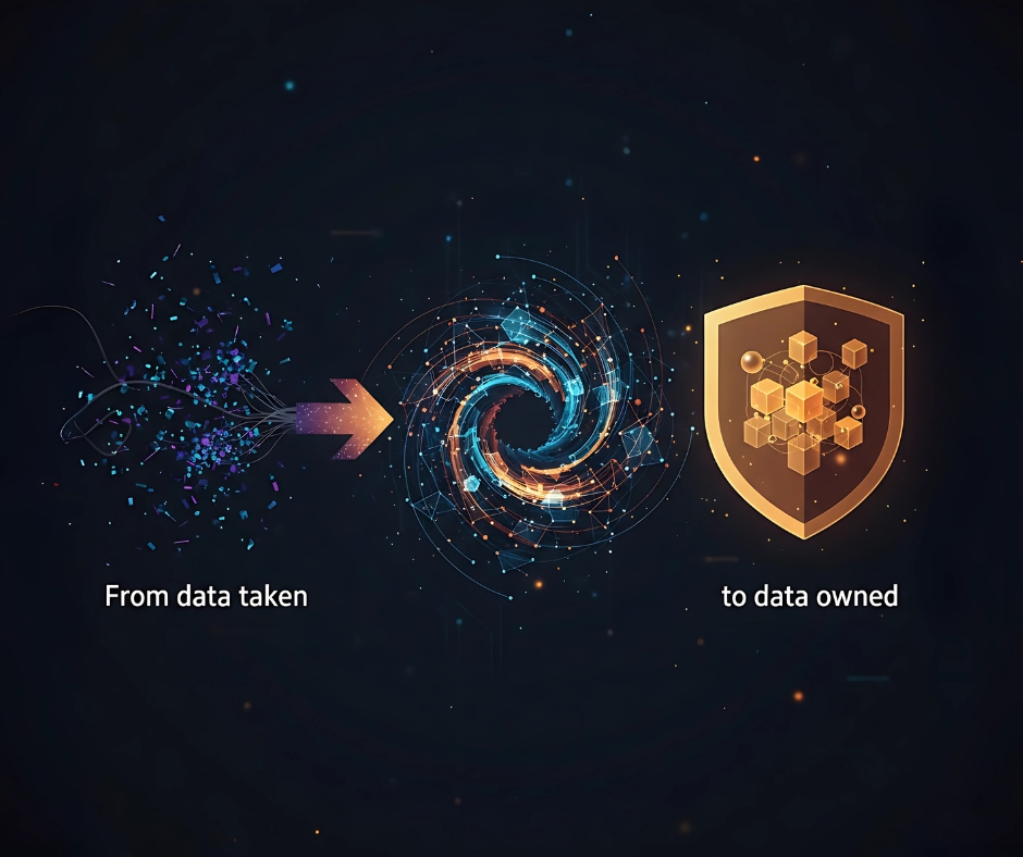 syncora_ai's tweet image. #Web2: Your data is sold without you knowing 😶
#Web3: Your data = Your asset 💎

👉Contribute. Earn credits. Be part of the data economy and lead the shift with #SyncoraAI 🌍

#dataeconomy #syntheticdata #syntheticdatageneration #AIML #blockchaindata #web3data