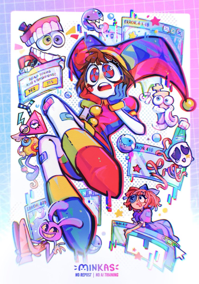 finished it 🎪🎪 go go pomni!
#DigitalCircus #TADC