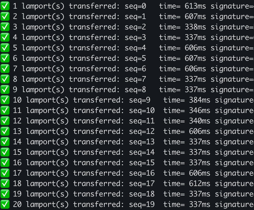 Leader TX confirmations are 400ms on average... #X1
The network has been stable without outages longer than six months.   Running over 1000 TPS non-stop.

We are approaching 100 million blocks with 31 Billion transactions.  explorer.x1.xyz 

To learn how to become a