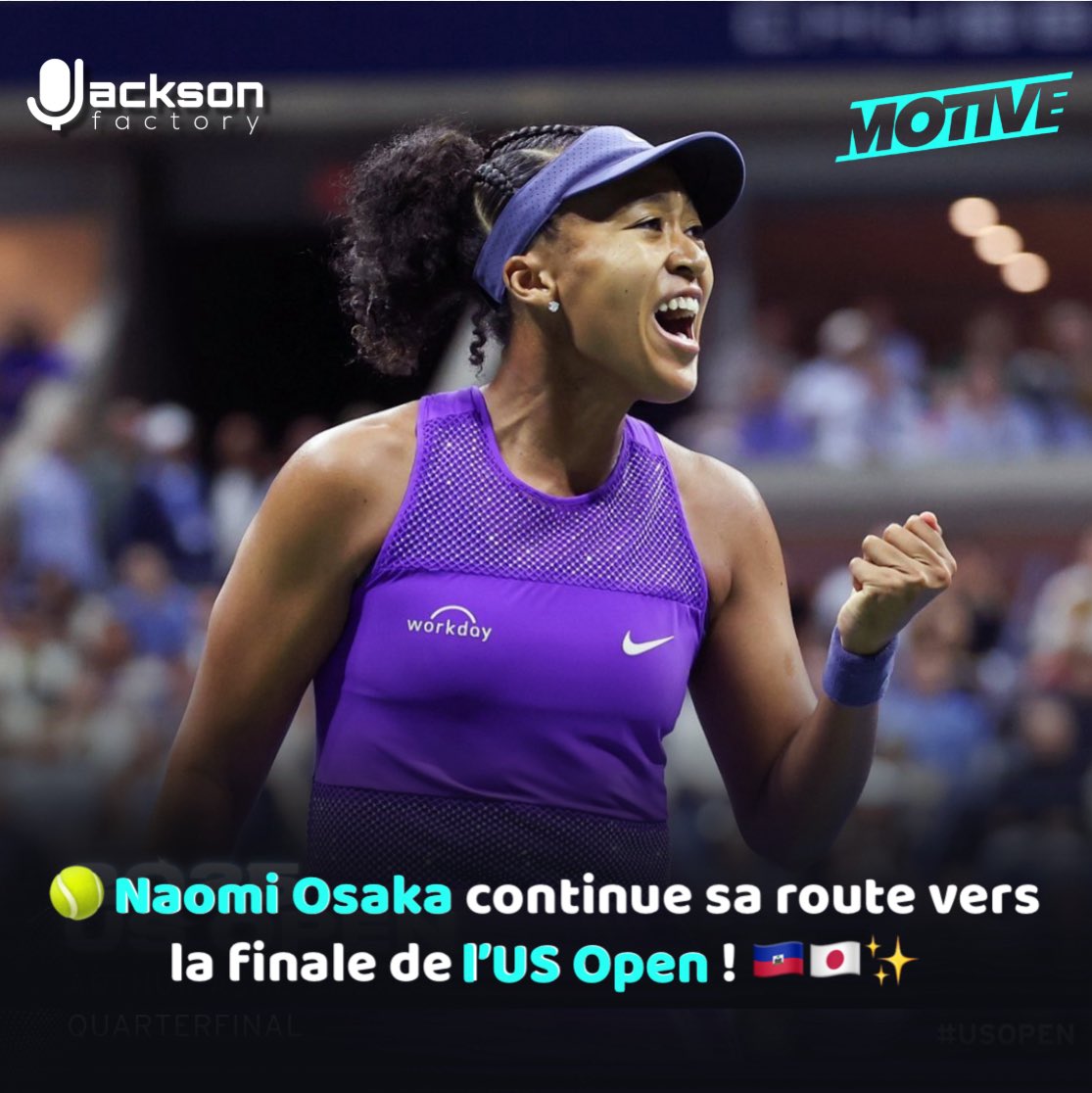 La 𝑵𝒊𝒑𝒑𝒐-𝑯𝒂𝒊̈𝒕𝒊𝒆𝒏𝒏𝒆, ancienne n°1 mondiale, s’est qualifiée pour les demi-finales de l’US Open après une nouvelle performance solide. 𝑶𝙨𝒂𝙠𝒂, qui revient progressivement à son meilleur niveau. 🏆🔥
.#USOpen #tennis #haitian #haïti #japon #sports #SportsNews