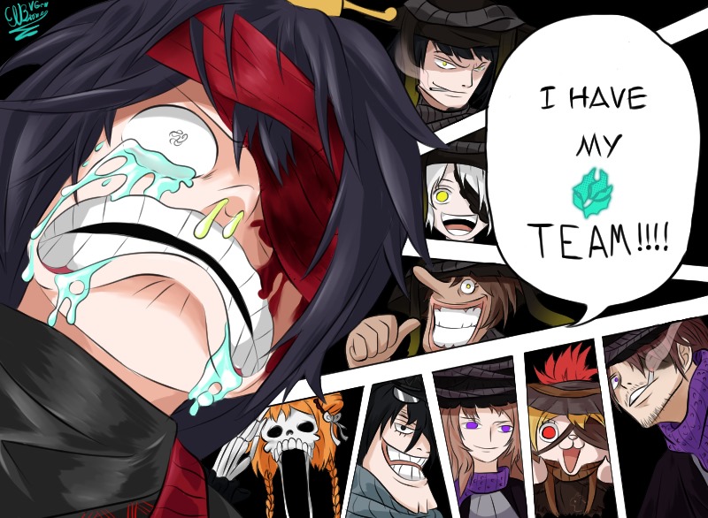 You can't win without your girlfriends 🗣 Haha, just kidding. I made a teaser about HongLu. What do you think of him and the Rupture team? 
#Hong_Lu #Limbus_Company #Memes #ONEPIECE