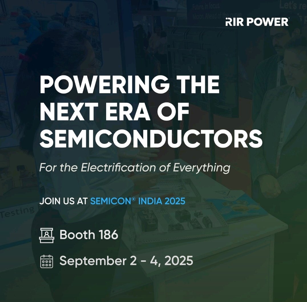 RIR Power Electronics Ltd. tweet media