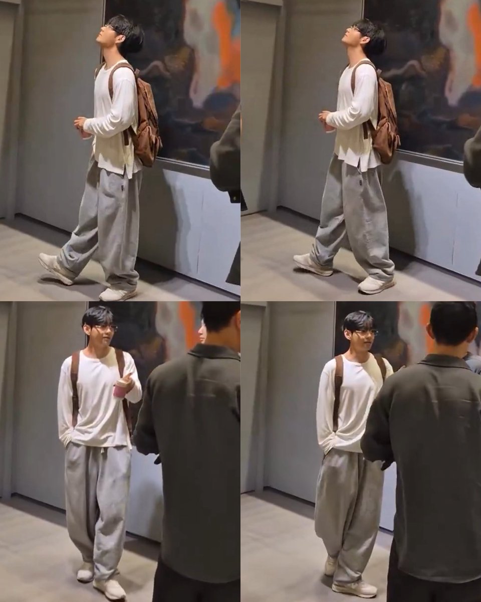 taeguide's tweet photo. Art student Taehyung https://t.co/g349djEKpE