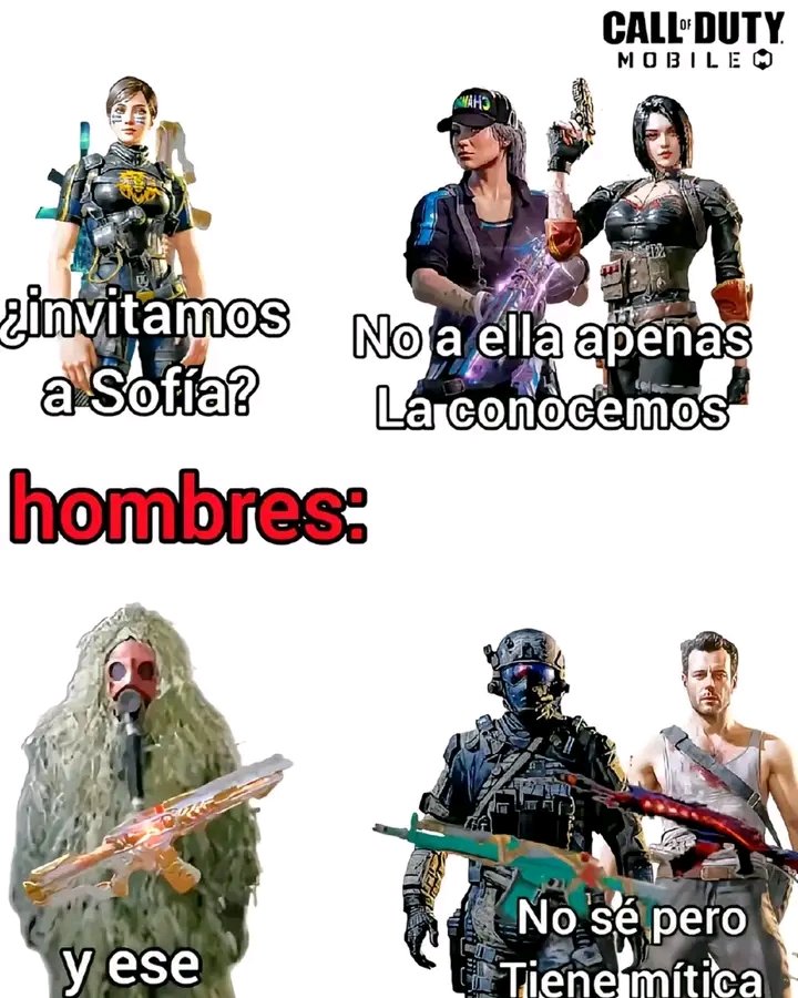 reinal_shadoww's tweet image. Que simple somos 🤣
#CallofDuty #codmoblie #codm