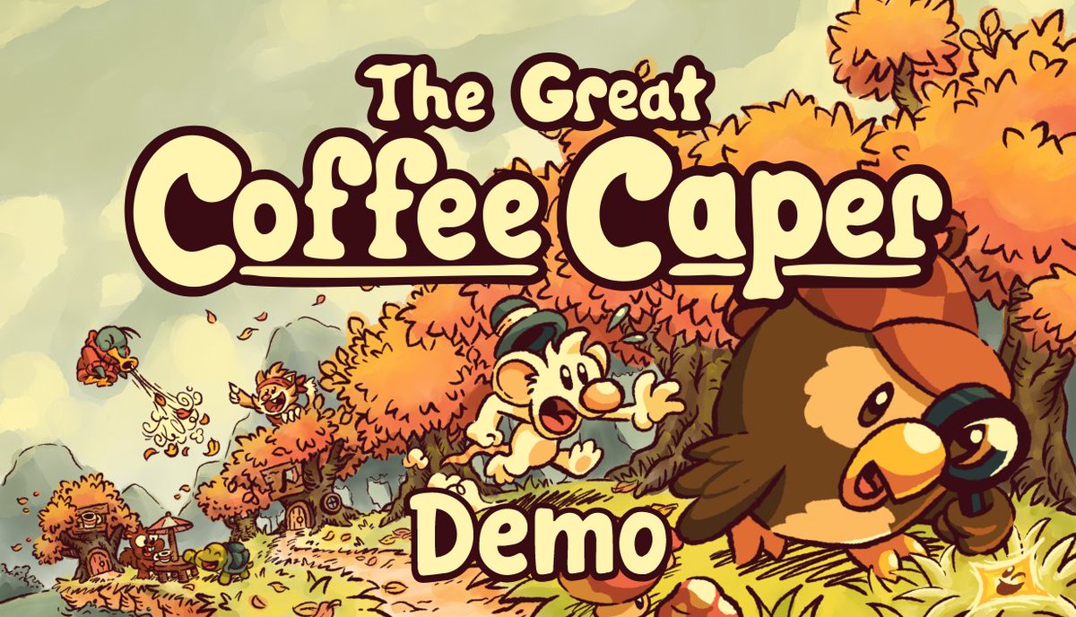 EverydayMagicX's tweet photo. Demo Version 1.02
- Tweaked attack with Big Spark!
- Charlie no longer walks on water!
- New, more legible, font option!

Thank you all for playing!🔎☕️

Full patch notes:
https://t.co/IOqy3XtUhf https://t.co/EXrLDffWE5