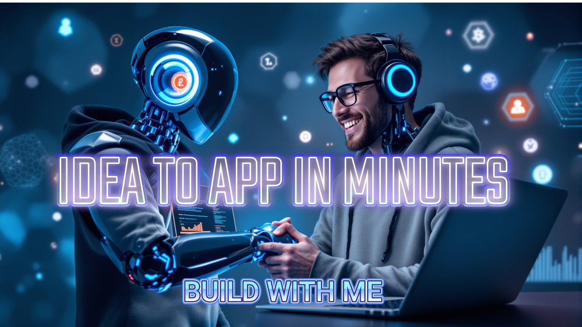 Elmer_Fudnot's tweet image. 🚀 AI + DeFi = the future 🌐💸
On Build With Me, I just showed how to create an AI-powered app in MINUTES ⚡️ with ZERO coding 👨‍💻🤖
🎥 Watch now on Build With Me: youtu.be/abmoK4EVQbI

👉 From idea 💡 to app 📱 faster than ever before.
And YES, this ties into BLUE 🐋 + BOOK 📘…