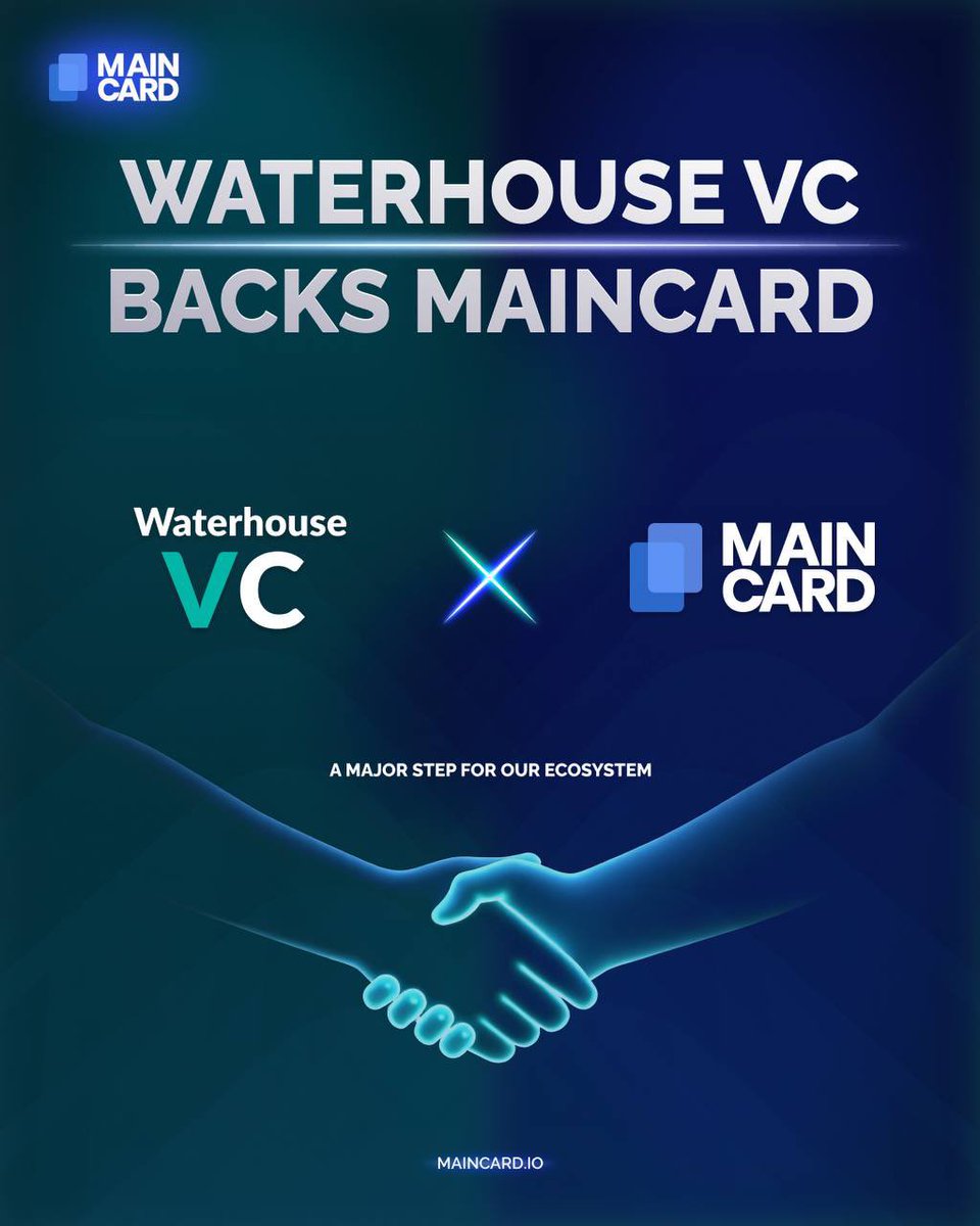 Dara_John1's tweet image. Big news for #Maincard!

#Waterhouse VC   a leading name in iGaming &amp;amp; betting investments  is officially backing  #Maincard. 

A🧵