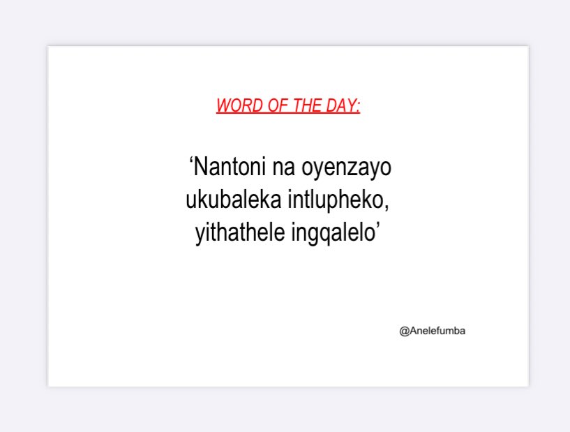 Anele Fumba 🇿🇦 (@anelefumba) on Twitter photo 