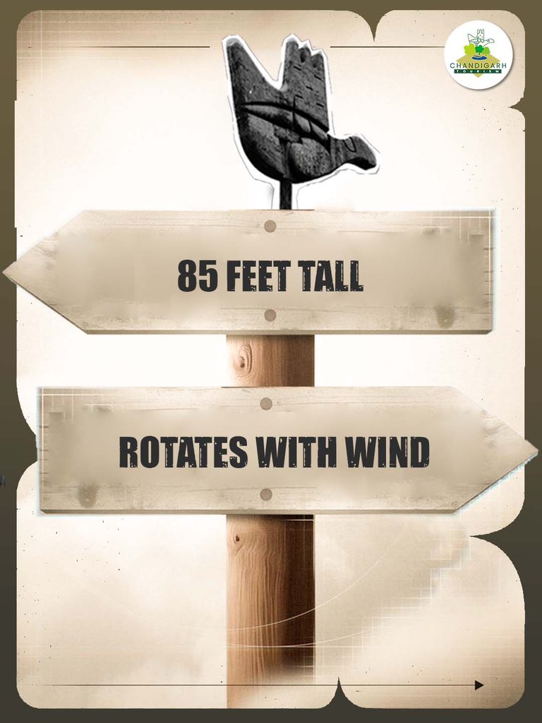 Tourism_of_CHD's tweet image. 6 Facts about Open Hand Monument
✋ Did you know Chandigarh’s iconic Open Hand Monument isn’t just a structure, but a symbol of peace &amp;amp; prosperity?
Here are 6 fascinating facts you probably didn’t know! 🏛️
#OpenHandMonument #ChandigarhHeritage #ChandigarhTourism #CityBeautiful