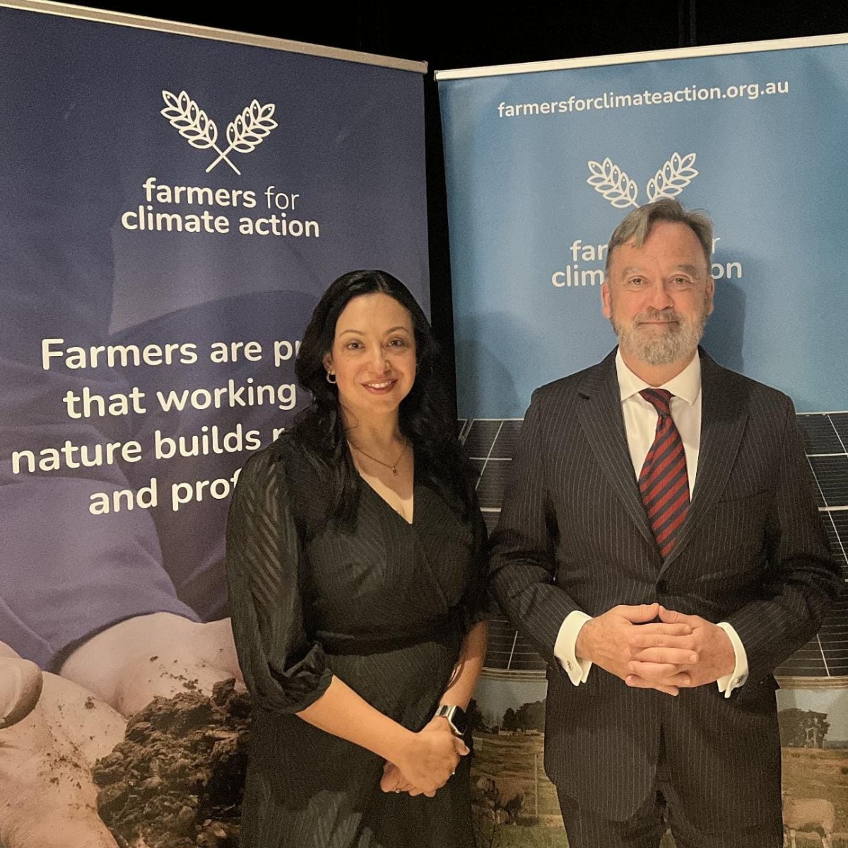 Senator Andrew McLachlan CSC (@almclachlan1) on Twitter photo “A land of sweeping plains; of ragged mountain ranges; of droughts and flooding rains.” — Dorothea Mackellar
A great pleasure to attend the Farming Forever National Summit Gala Dinner with <a href="/farmingforever/">Farmers for Climate Action</a> (Farmers for Climate Action) and CEO <a href="/nrcollard/">Natalie Collard</a>.
Farming is the backbone “A land of sweeping plains; of ragged mountain ranges; of droughts and flooding rains.” — Dorothea Mackellar
A great pleasure to attend the Farming Forever National Summit Gala Dinner with <a href="/farmingforever/">Farmers for Climate Action</a> (Farmers for Climate Action) and CEO <a href="/nrcollard/">Natalie Collard</a>.
Farming is the backbone