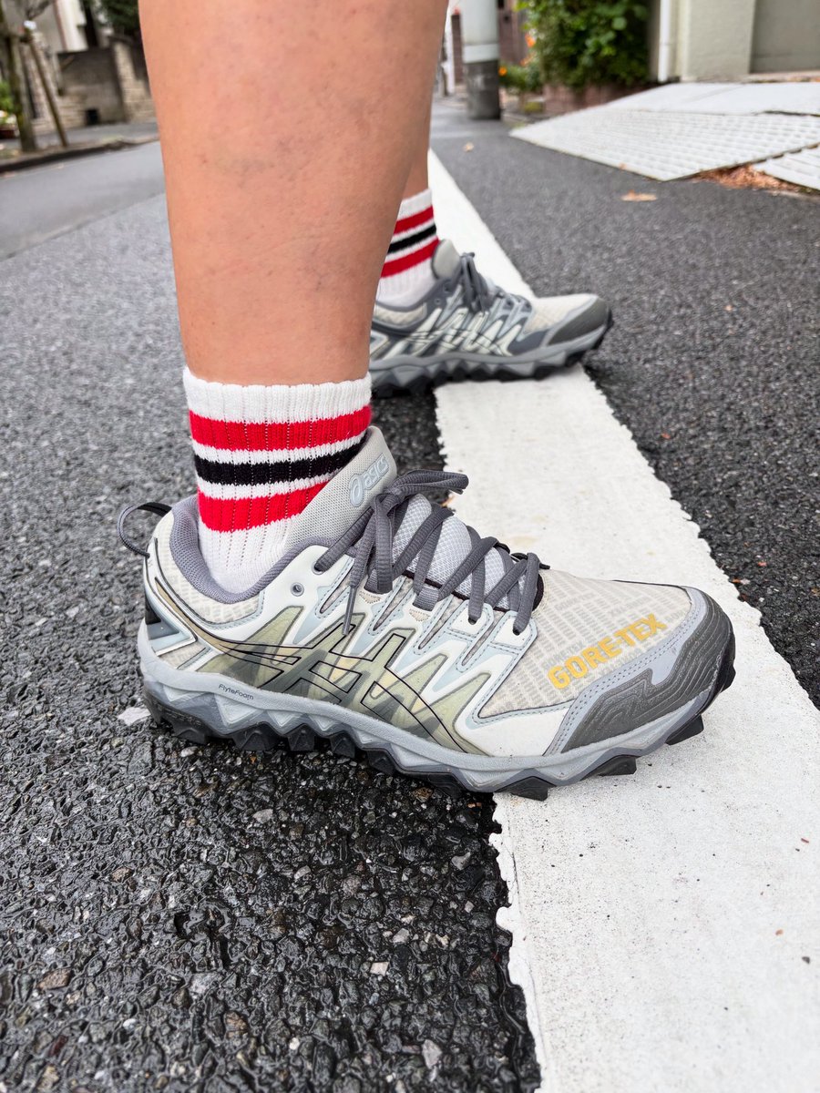 eiji_ihara's tweet image. ⁡今日のASICS × BEAMS
GEL-FUJI TRABUCO 7 G-TX
⁡
#今日のASICSTIGER #asics #fujitrabuco7