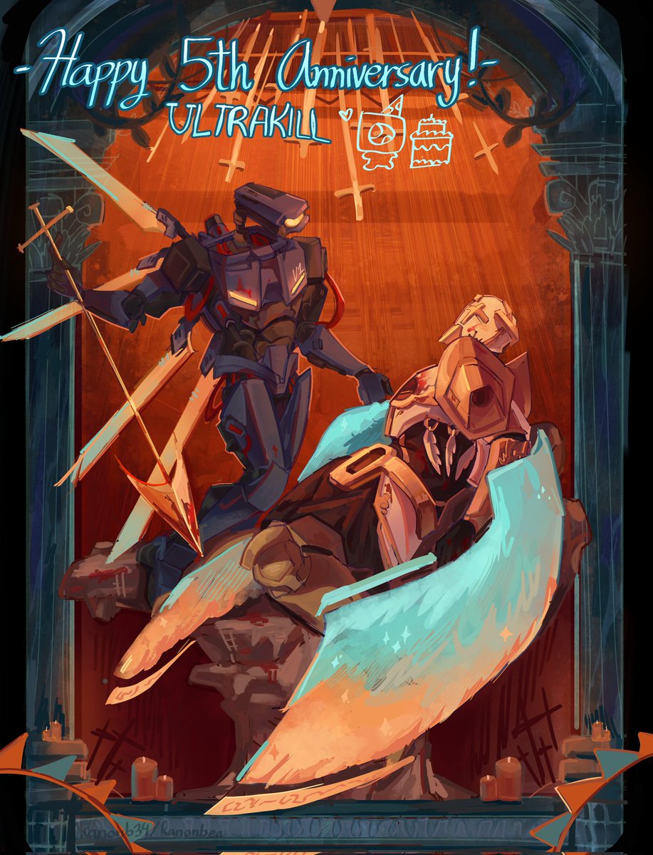 [#ULTRAKILL] HAPPY 5 YEARS OF ULTRAKILL!!!!