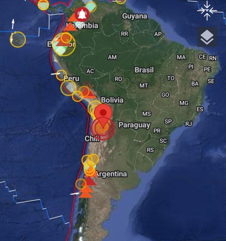 Gempa Dalam dengan magnitudo 5+ terjadi di CHILI, ARGENTINA
Kamis 4 September 2025 
Lihat kedalamannya 👇
