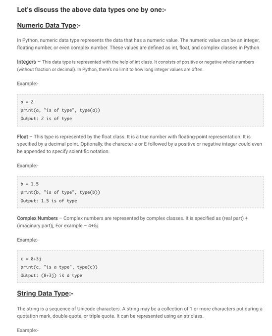 gp_pulipaka's tweet photo. #DataTypes in Python You Need to Know. #BigData #Analytics #DataScience #AI #MachineLearning #IoT #IIoT #Python #RStats #TensorFlow #Java #JavaScript #ReactJS #CloudComputing #Serverless #DataScientist #Linux #Programming #Coding #100DaysofCode
https://t.co/0Wl0l3F9Ni https://t.co/CEjVxAufD2