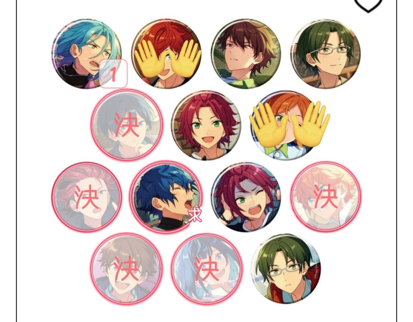 願望缶　千秋 あんスタ 守沢千秋缶バッジ A4痛バ 願望缶 - メルカリ