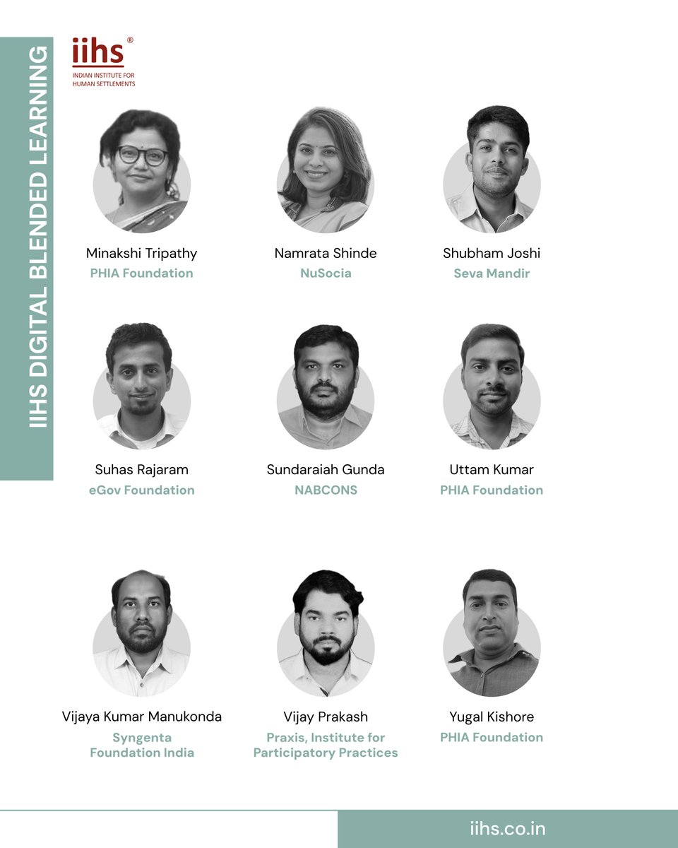 Indian Institute for Human Settlements tweet media