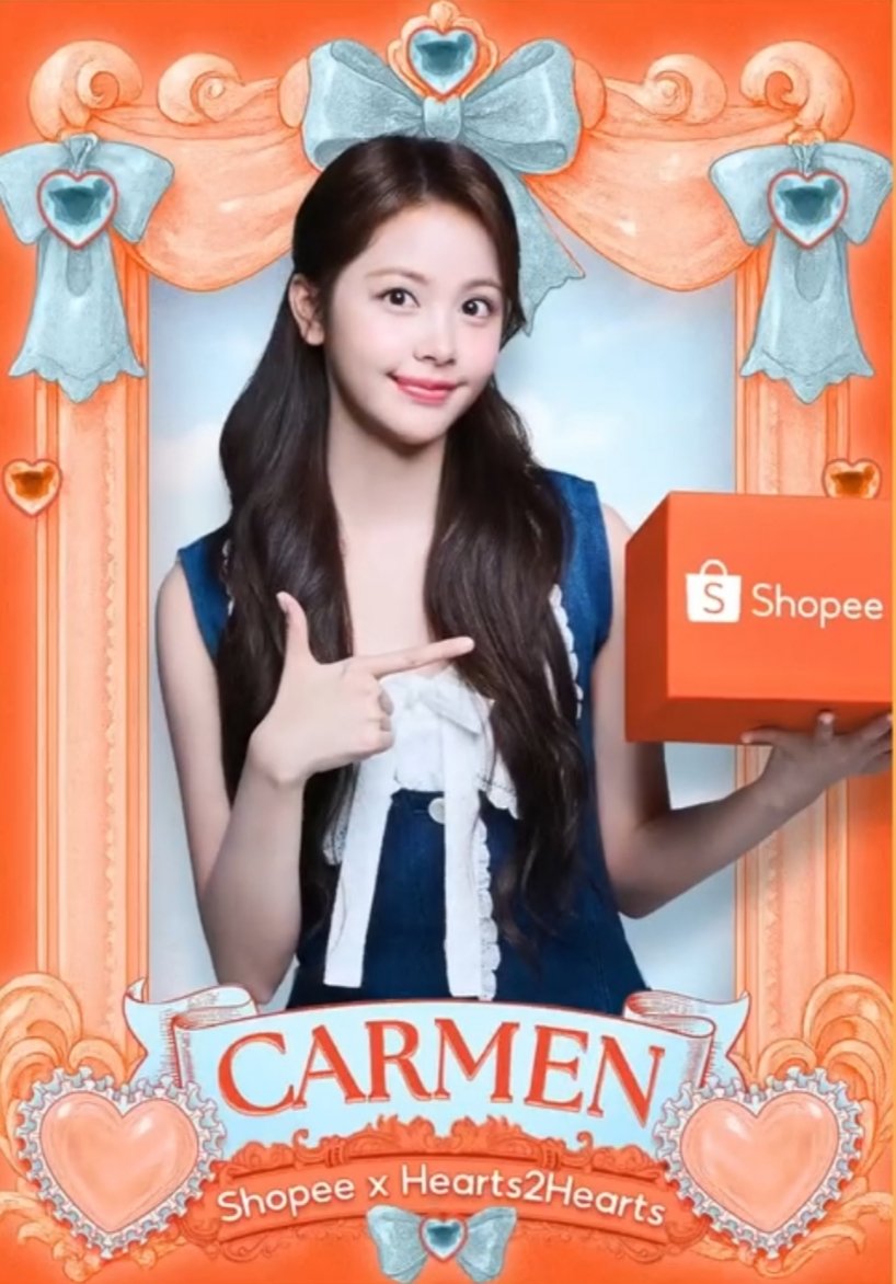 🎥] 250904 Shopee Indonesia x Hearts2Hearts' SNS update w/ #CARMEN