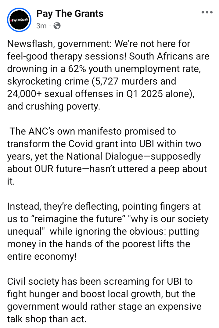 #PayTheGrants tweet media