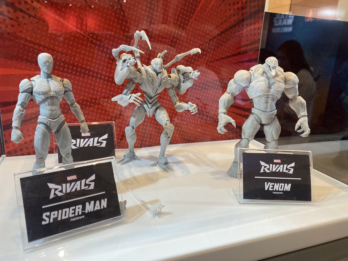 Prototype of Blokees Marvel Rivals 
Peni &amp; Sp//dr 
Rocket 
Spider-man 
VENOM 

#marvelrivals