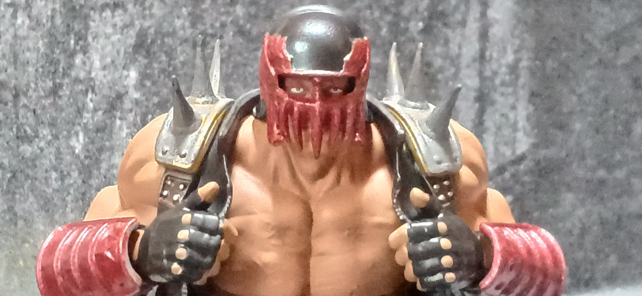 カ*ブ様 ぬーどるストッパー ジャギ リペイント リペイント 北斗の拳 ぬーどるストッパー ジャギ