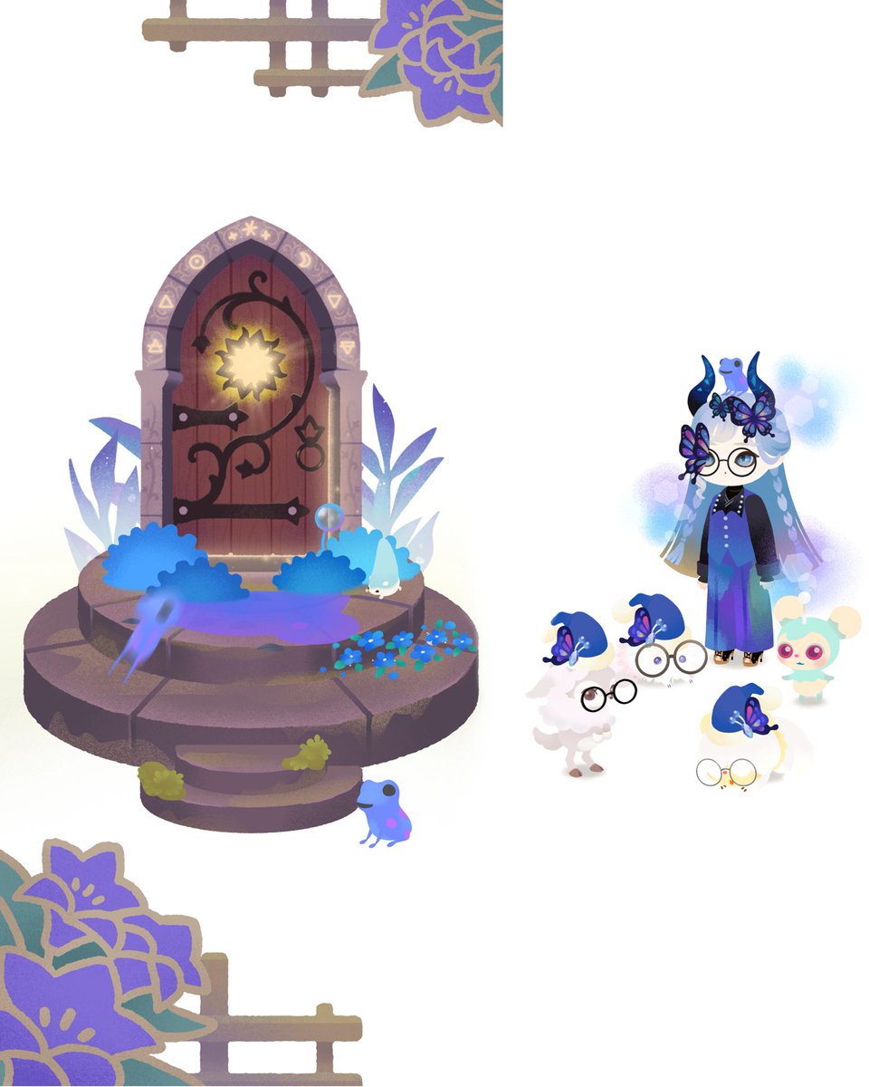 🤎💙 #リヴリーレイアウト