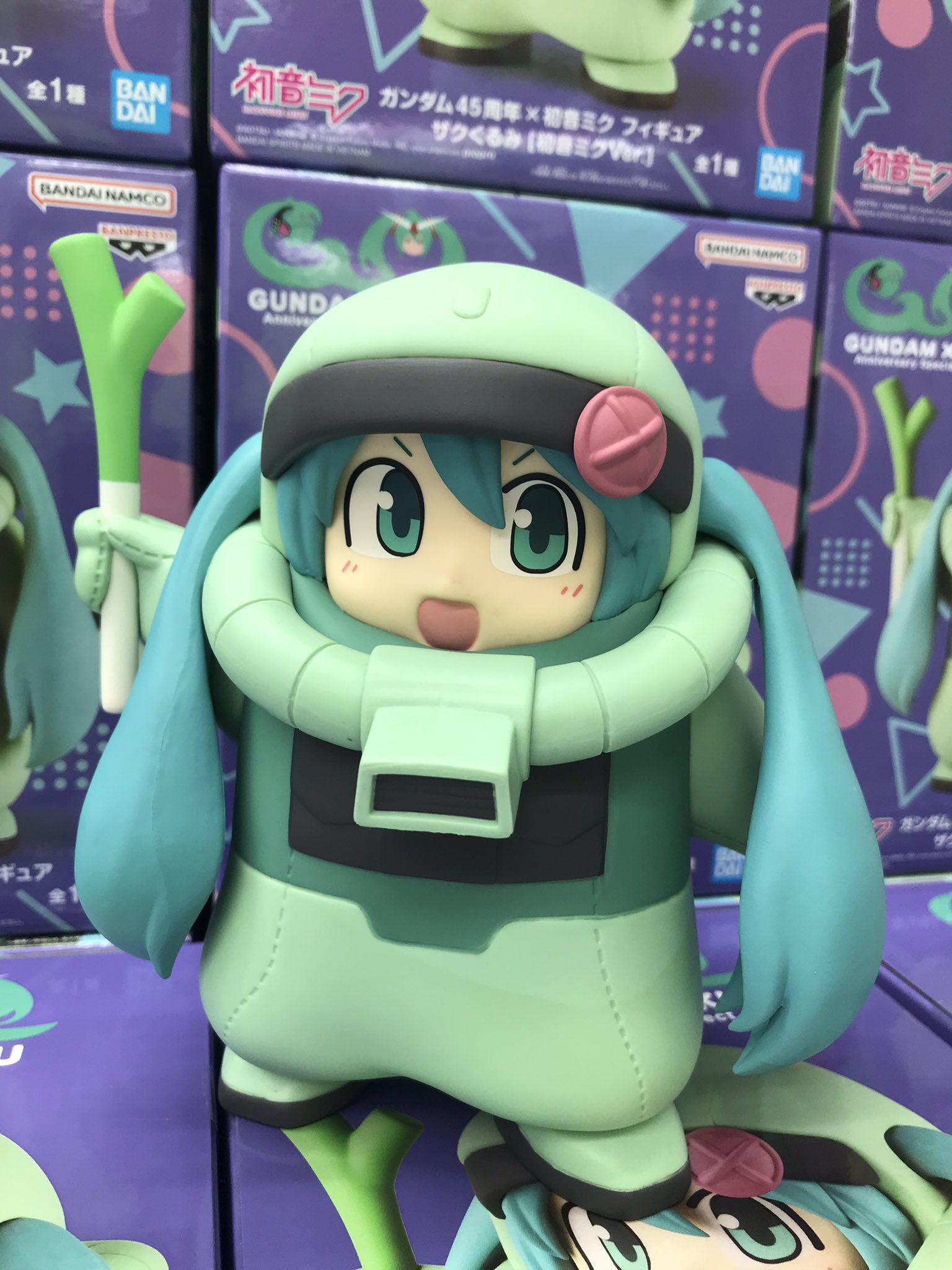 初音ミク 45周年 ザクぐるみ 2025 AMP ほおずき 9点　未開封 初音ミク 45周年 ザクぐるみ 2025 AMP ほおずき 9点 未開封