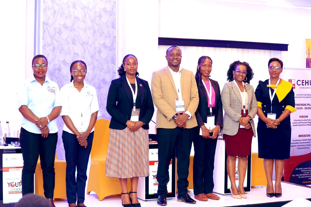 I had the distinct honor to moderate the Youth Panel at the pre-conference of the 2nd #UCHD25 to reflect on the outcomes of the Youth Town Hall Session convened by <a href="/cehurduganda/">CEHURD Uganda</a> &amp; <a href="/MinofHealthUG/">Ministry of Health- Uganda</a> under the theme “Power in Conversation: Youth &amp; Leaders at the Accountability Table”