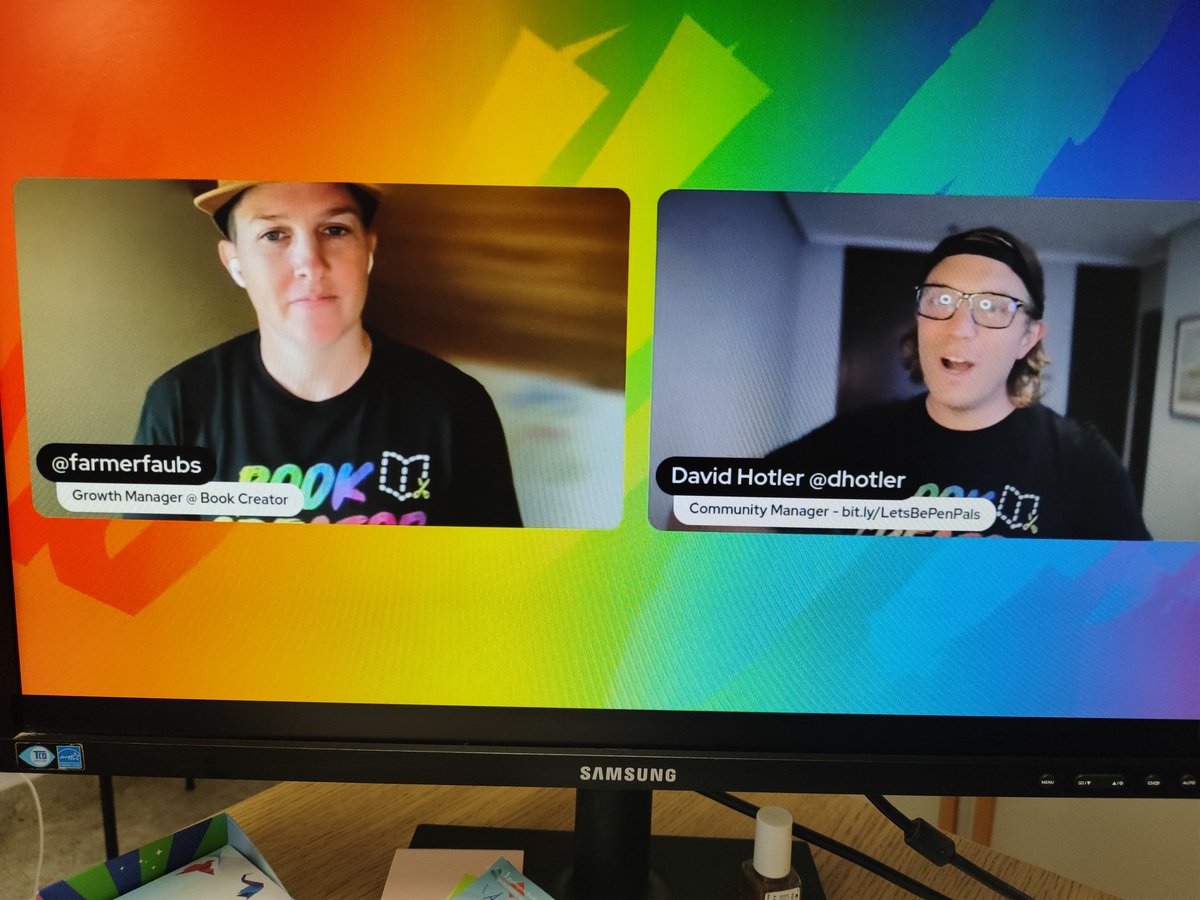 kiki_xynta's tweet image. Thank you so much @farmerfaubs and @dhotler for showing us the way how to engage our students in projects with #bookcreator.
Collaboration is fun and engaging when doing projects! 
@BookCreatorApp