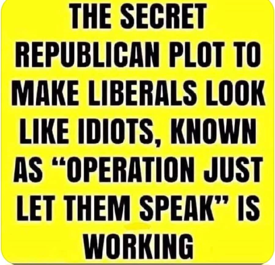 Democrats are their own worst enemy and it’s proven every time they open their mouths and utter more 💩…