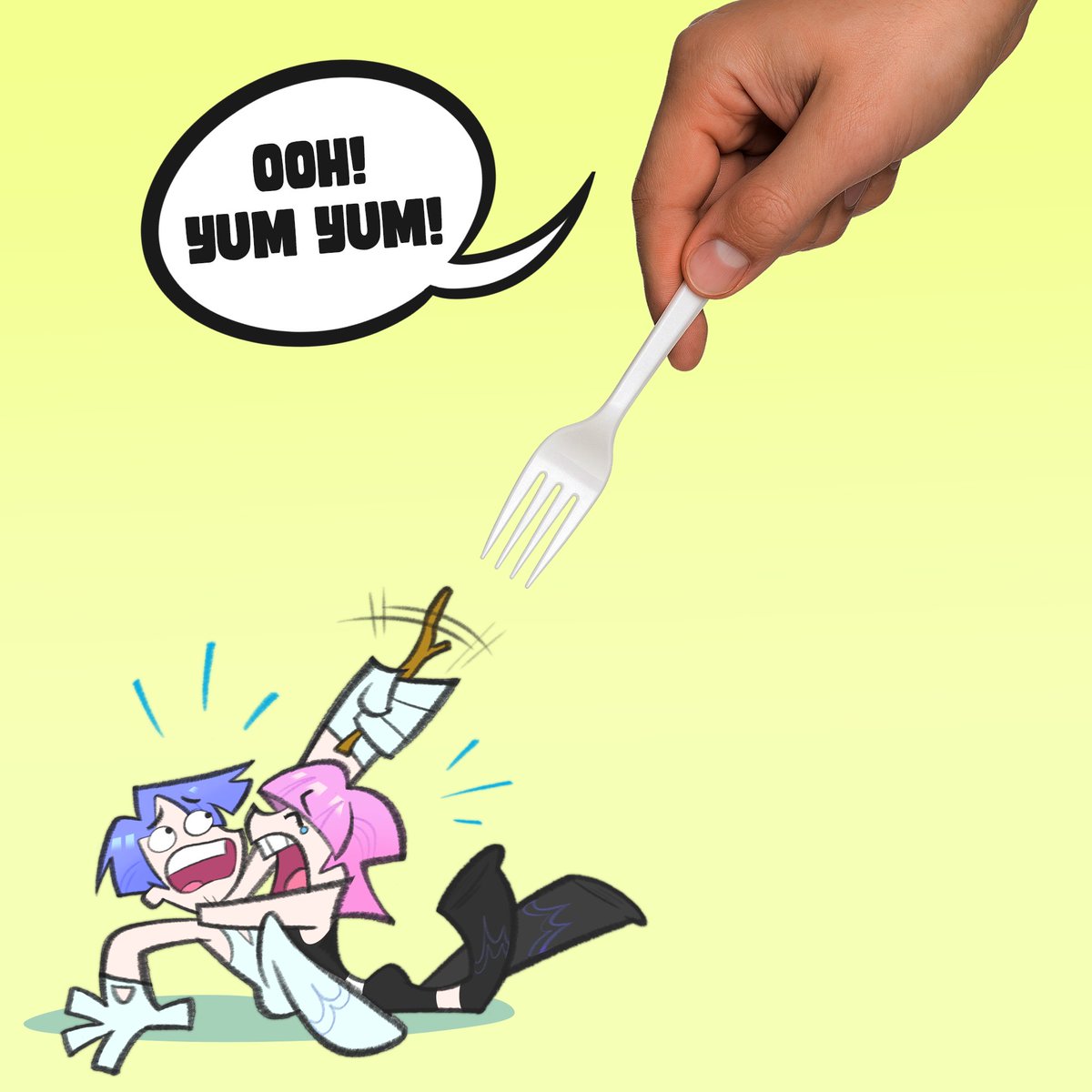 How it feels seeing polyurethane and polyester every Wednesday 
#PantyAndStocking #NewPSG