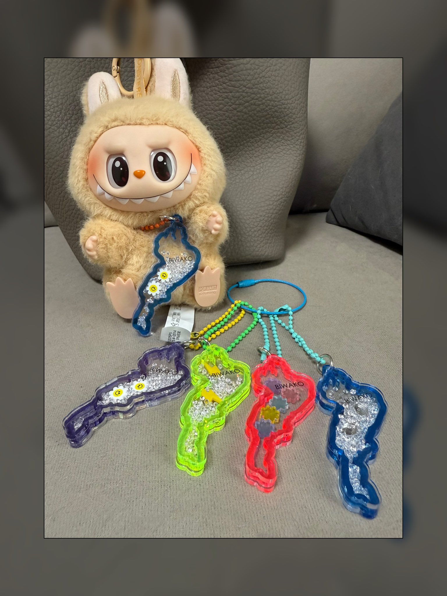 琵琶湖アクリルキーホルダー 琵琶湖バレイ、滋賀レイクス 2個セット 琵琶