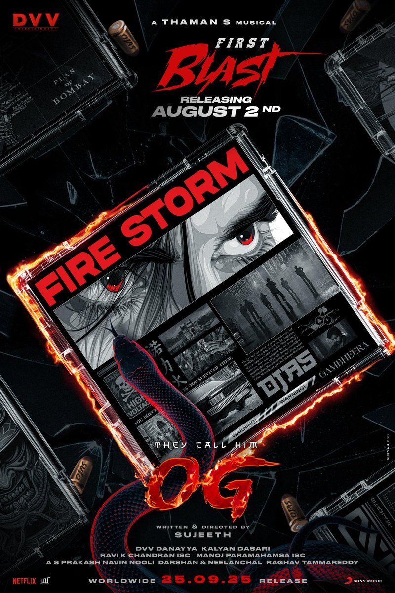 The man behind these crazy posters from #OG <a href="/suryah_psd/">Suryahhh</a> !!

Many more to come from #OG very soon.

#TheyCallHimOG