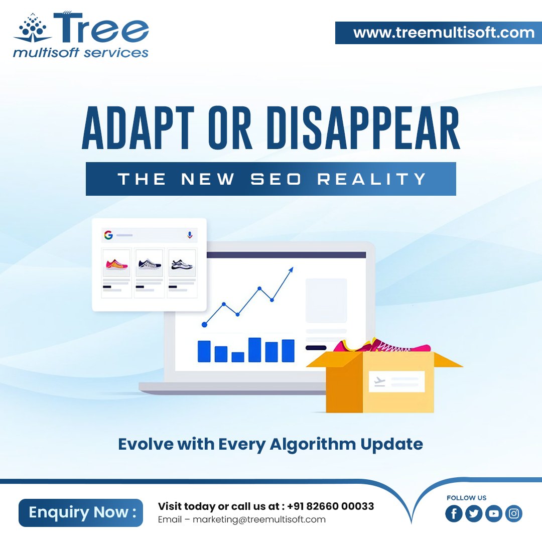 treemultisoft's tweet image. Tree Multisoft Services- Digital Marketing Company
Call – +91 82660 00033
Email – marketing@treemultisoft.com
Website – treemultisoft.com
#SEO2025 #AlgorithmUpdate #SearchEngineOptimization #DigitalMarketingStrategy #GoogleRanking #StayAheadWithSEO #WebsiteTrafficBoost