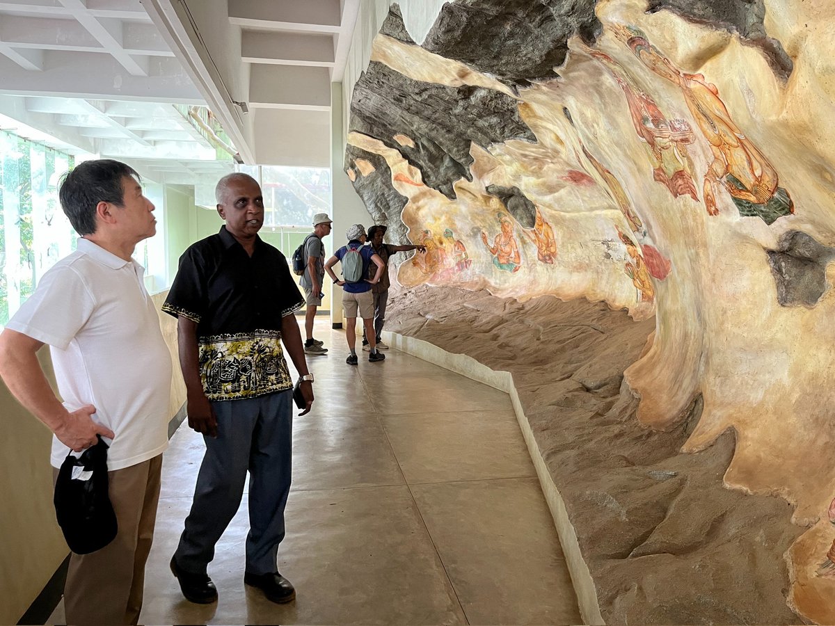 Embassy of Japan in Sri Lanka(在スリランカ日本国大使館) (@japanemb_sl) on Twitter photo On 4th Sep, Amb ISOMATA 🏛️ visited Sigiriya Archaeological Museum, supported by Japan 🇯🇵. Tourism is key for Sri Lanka’s economy 🌍, and it was inspiring to see the impact of Japan’s support on preserving cultural heritage! 🗿✨ On 4th Sep, Amb ISOMATA 🏛️ visited Sigiriya Archaeological Museum, supported by Japan 🇯🇵. Tourism is key for Sri Lanka’s economy 🌍, and it was inspiring to see the impact of Japan’s support on preserving cultural heritage! 🗿✨